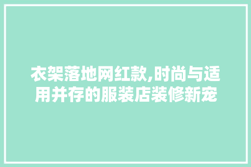 衣架落地网红款,时尚与适用并存的服装店装修新宠 衣架落地网红款,时尚与适用并存的服装店装修新宠 家居设计