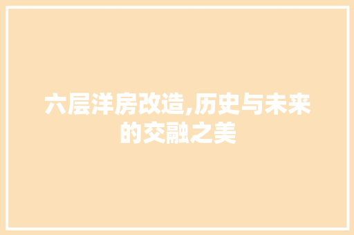 六层洋房改造,历史与未来的交融之美 家居设计