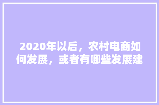 2020年以后，农村电商如何发展，或者有哪些发展建议，大丰哪个宾馆有大项目。 2020年以后，农村电商如何发展，或者有哪些发展建议，大丰哪个宾馆有大项目。 家居装饰