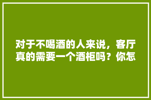 对于不喝酒的人来说，客厅真的需要一个酒柜吗？你怎么看，搞装修都需要准备什么东西。 对于不喝酒的人来说，客厅真的需要一个酒柜吗？你怎么看，搞装修都需要准备什么东西。 二手房