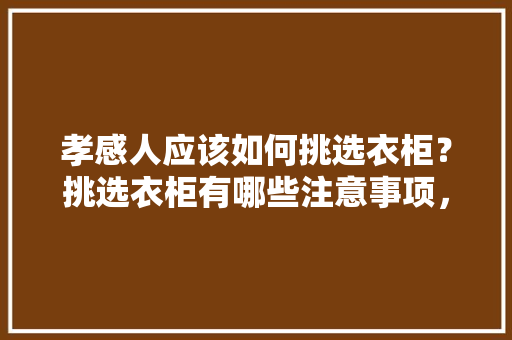 孝感人应该如何挑选衣柜？挑选衣柜有哪些注意事项，湖北孝感装修房子一般多少钱。 孝感人应该如何挑选衣柜？挑选衣柜有哪些注意事项，湖北孝感装修房子一般多少钱。 家居装饰
