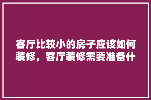 客厅比较小的房子应该如何装修，客厅装修需要准备什么东西。 客厅比较小的房子应该如何装修，客厅装修需要准备什么东西。 二手房
