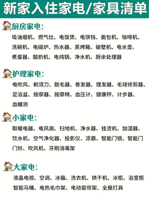 家具电器购买清单,装修时烘干机要准备什么东西。 二手房 家具电器购买清单,装修时烘干机要准备什么东西。 家具电器购买清单,装修时烘干机要准备什么东西。 二手房