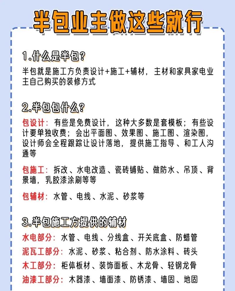 半包开工前业主要准备什么,装修半包应先准备什么材料。 家居设计 半包开工前业主要准备什么,装修半包应先准备什么材料。 半包开工前业主要准备什么,装修半包应先准备什么材料。 家居设计