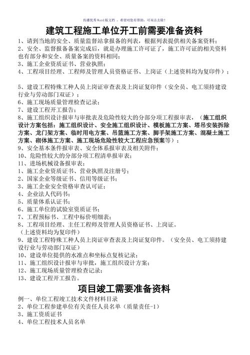 市政工程开工前的准备工作有哪些。资料有哪些方面,装修施工前准备什么资料好。 买房须知 市政工程开工前的准备工作有哪些。资料有哪些方面,装修施工前准备什么资料好。 市政工程开工前的准备工作有哪些。资料有哪些方面,装修施工前准备什么资料好。 买房须知