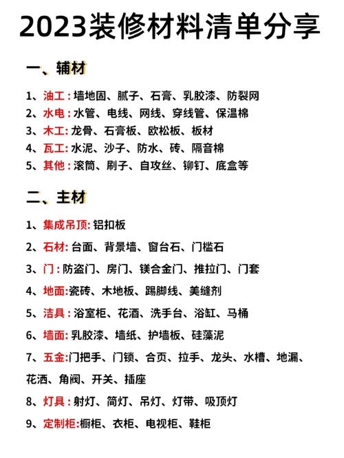 选择材料的4项原则是什么，装修前应准备些什么材料呢。 选择材料的4项原则是什么，装修前应准备些什么材料呢。 家居设计