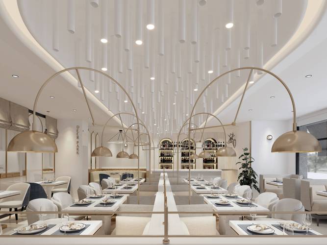 五万西式餐厅装修，打造时尚美食天堂 五万西式餐厅装修，打造时尚美食天堂 家居设计